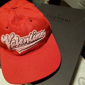 Valentino red hat